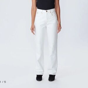 Slvrlake London jeans natural white